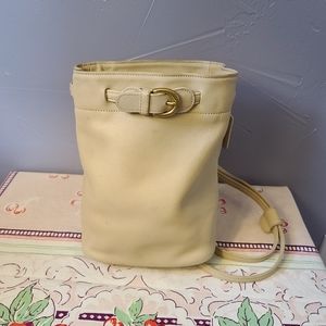 Authentic Vintage Coach Cornelia Sling Bucket Bag Backpack in Bone! Style 4162